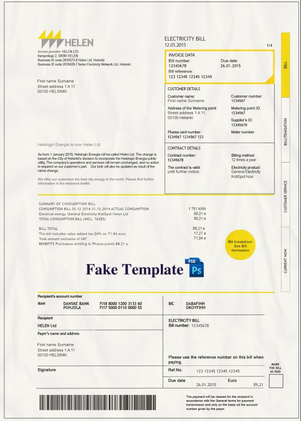 Finland Utility Bill Psd finland-utility-bill-psd-01